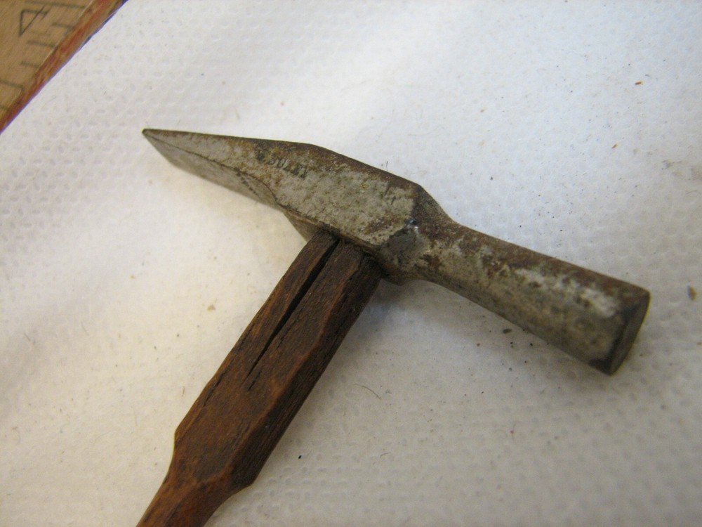 Antique Tiny German Jeweler Watch Makers Silversmith Hammer Tool Delicate Work