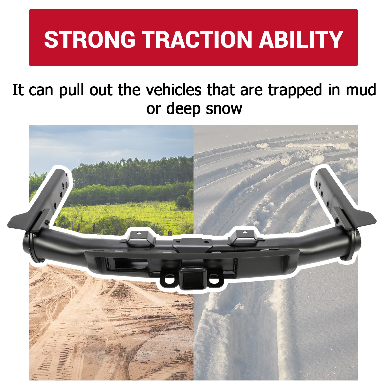 For Jeep Grand Cherokee 2011-2022 Trailer Hitch Receiver Hitch Bezel 82212180AD