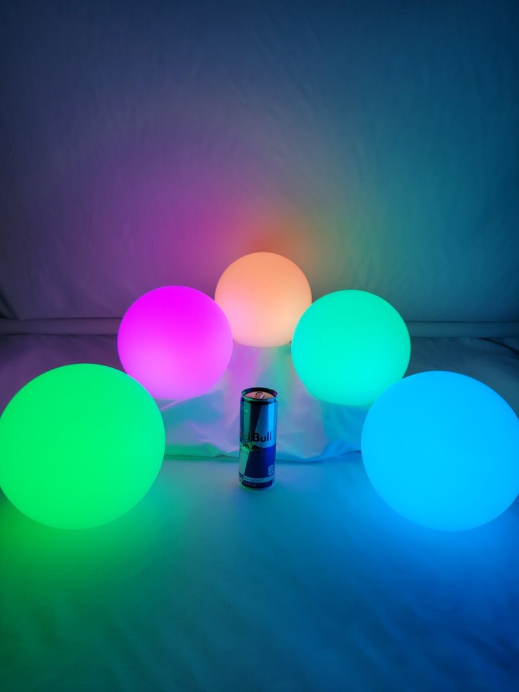 5 - 8" LED Rechargeable, Waterproof, Dimmable Globe Camping Lanterns