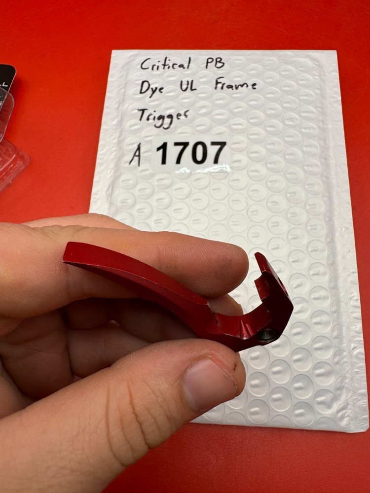 Critical PB Dye UL Frame Trigger