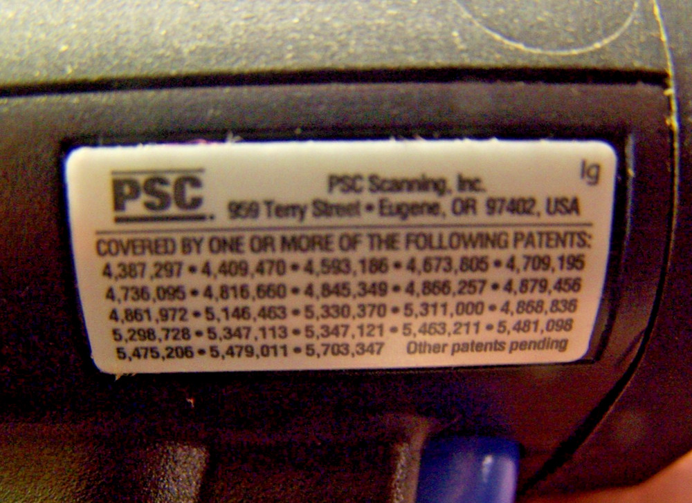 New Computer Indentics 1640 Bar Code Scanner 187007-100000