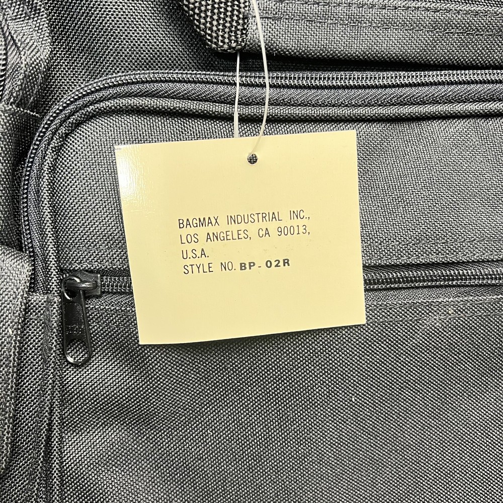 Bagmax Backpack Black School Work Weekend Shoulder Strap Included