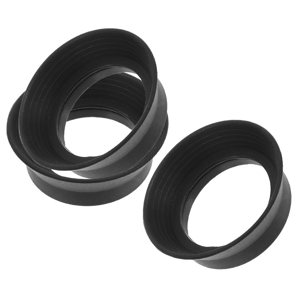 3 Pcs Rubber Scope Eye Cup Cups for Binoculars Eyecups Microscopes Eyepiece