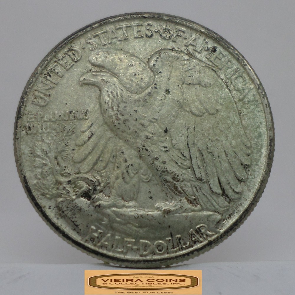 1945 Walking Liberty Half Dollar, 90% Silver - #C57553NQ