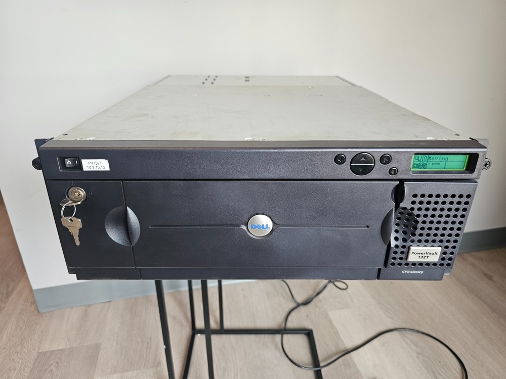 Dell PowerVault 132T LTO Rack Mountable Library Chassis