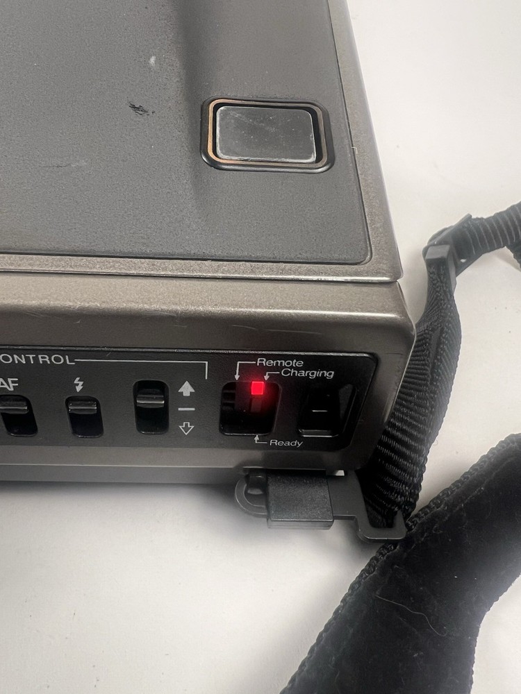 Vintage Polaroid Spectra System Camera (Untested, Light Power-On Verified)