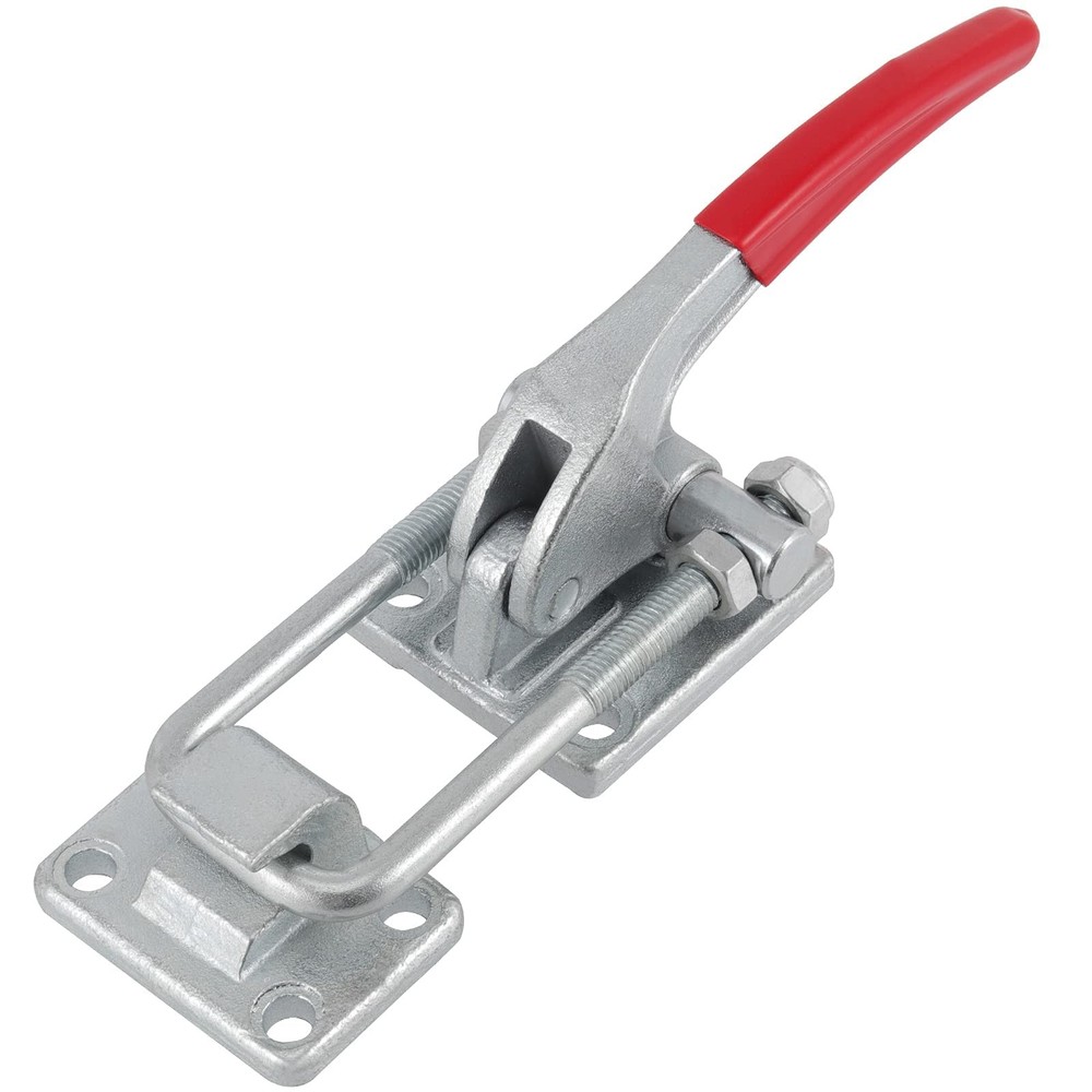 HOIGON 7716Lbs U-Hook Latch Clamp, CH-40380 Extra Large, ['Red', 'Silver']