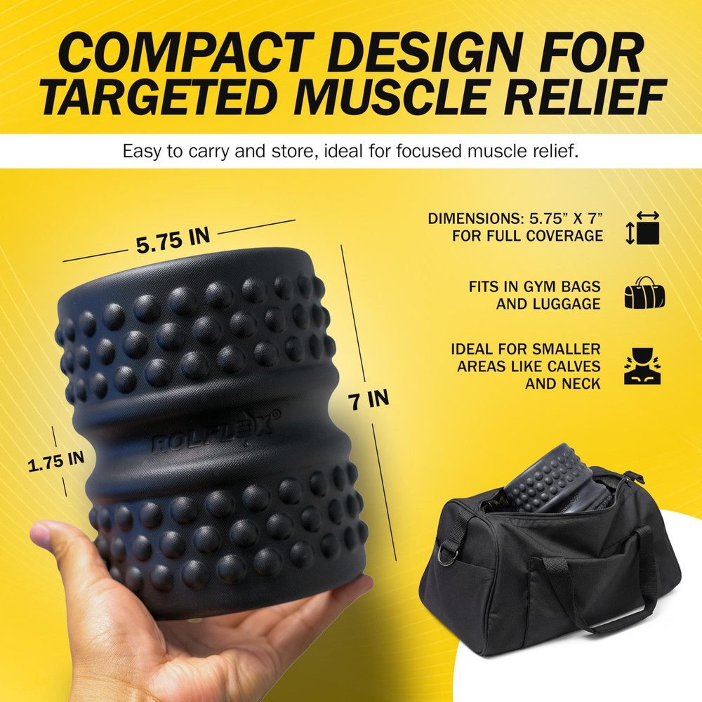 SpineAline Back Roller – Muscle Rollers Deep Tissue Spine Alignment Tool – Er...