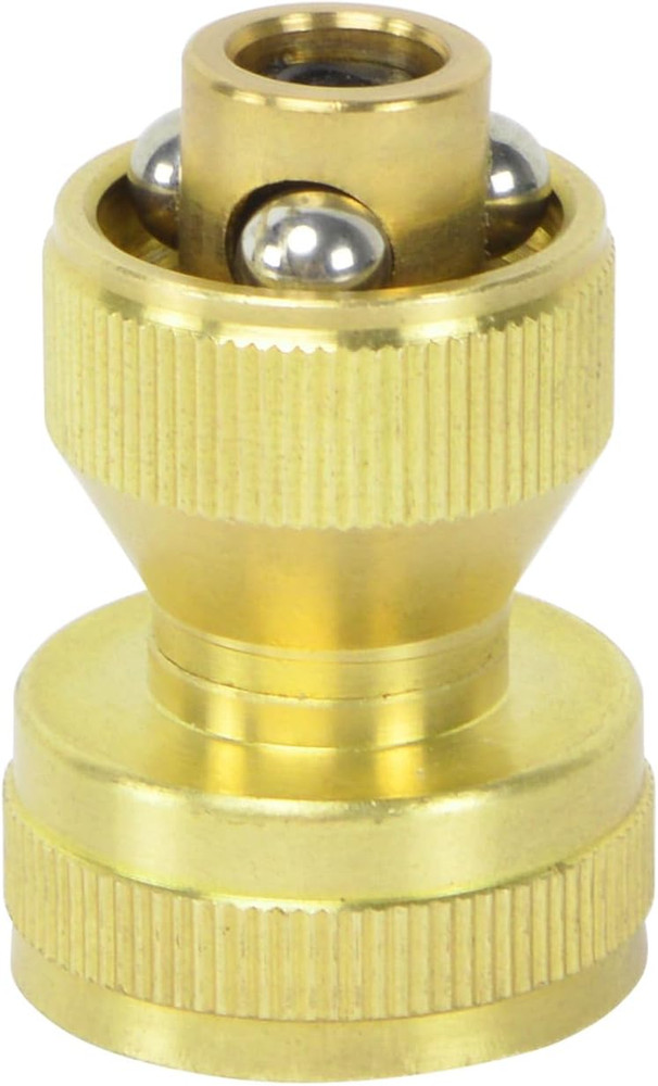 Brass Adjustable Hose Nozzle，Solid Brass, Adjustable Twist Pressure Sprayer