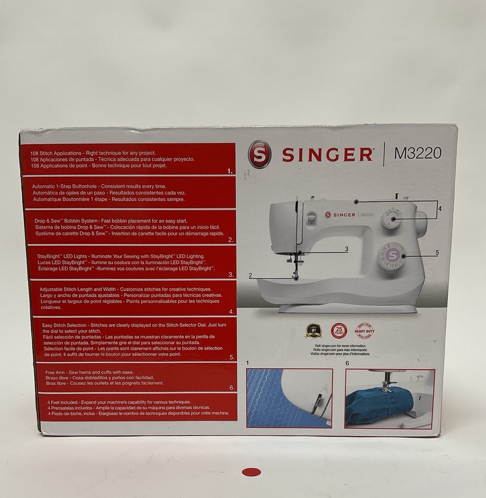 Singer M3220 Sewing Machine 10249910-1