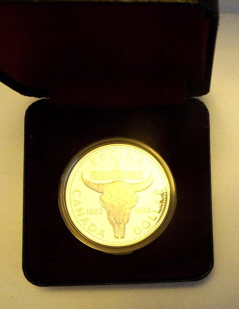 1982 Canada Regina Silver Dollars - Cameo Proof