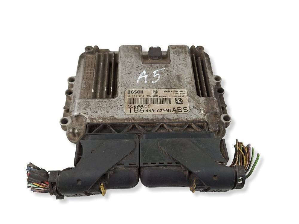 Fiat Multipla 2007 Engine Control Module ECU 55200651 kW BVV1276
