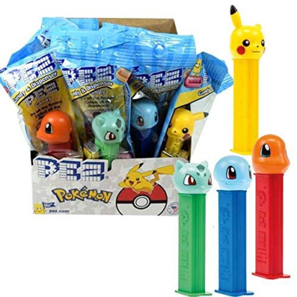PEZ: Pokemon - Polybag Assorted Display (12)