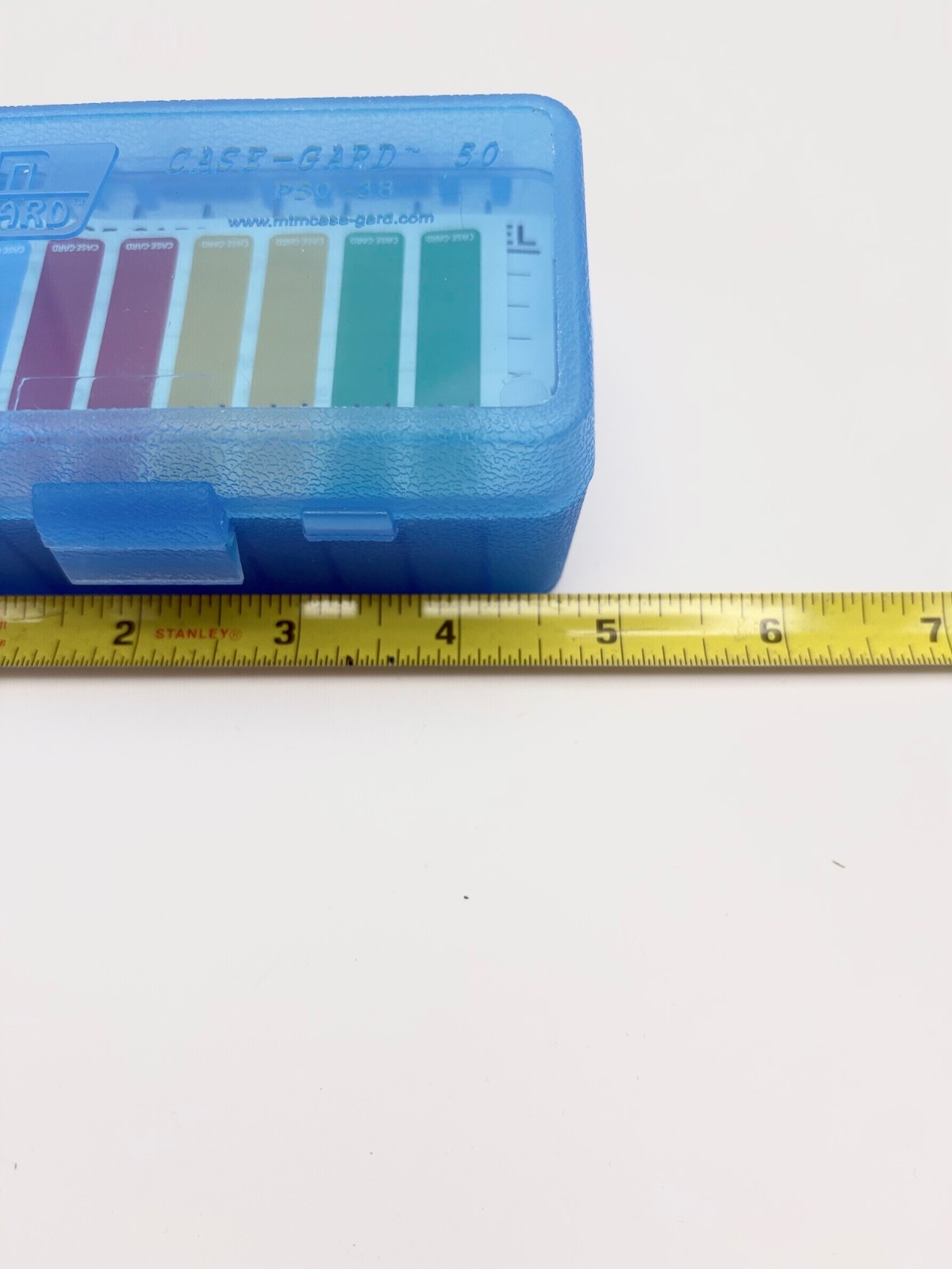 MTM P50-38 Flip-Top 50 Round Ammo Box Set for .38 Special / .357 Magnum (5 pack)