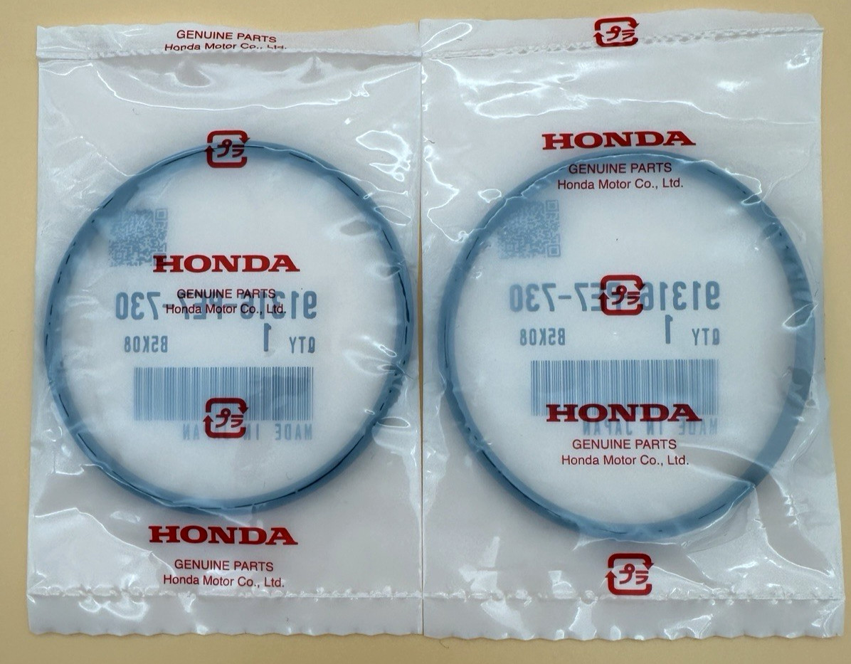 2x Genuine Honda Acura OEM Brand New Oil Cooler O-Ring 62.4 x 3.1 (91316-PE7-730