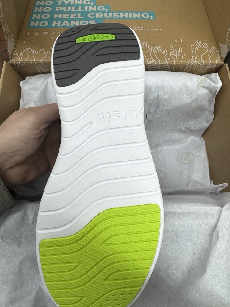 Kizik Athens Black Mens Athletic Sneaker