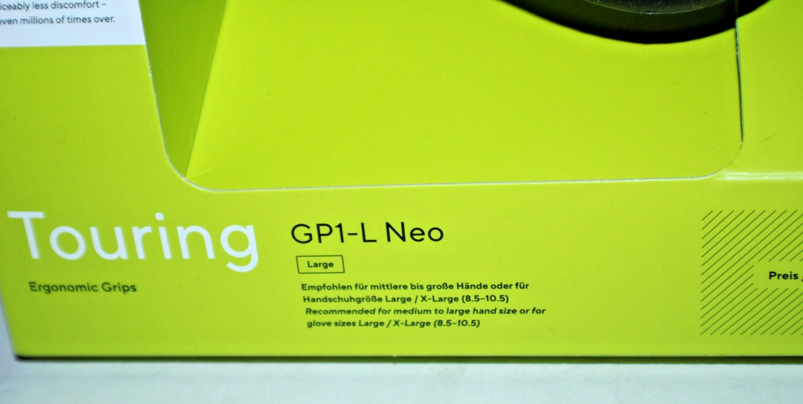 Ergon GP1-L Neo Bike Handlebar Grips Ergonomic Large Commuter Free USA Shipping!