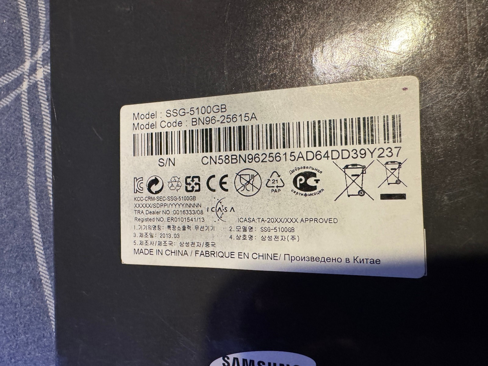 4x NEW OEM Samsung 4K HD UHD SUHD 3D Active TV Glasses SSG-5100GB Open Box