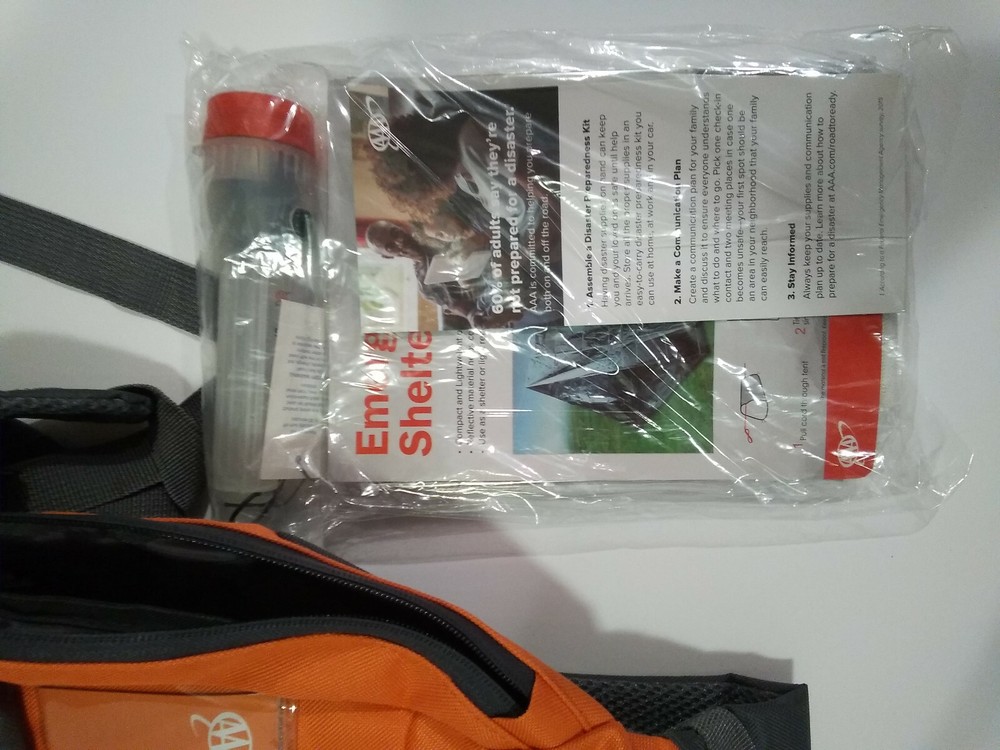 AAA Safety Starter Kit Emergency Sling Pack New