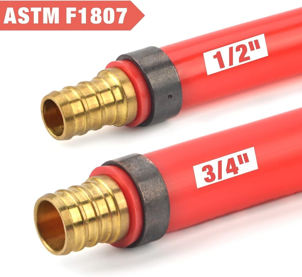 IWISS Combo Angle Head PEX Pipe Crimping Tool Kits for 1/2" 3/4" Pex Crimp