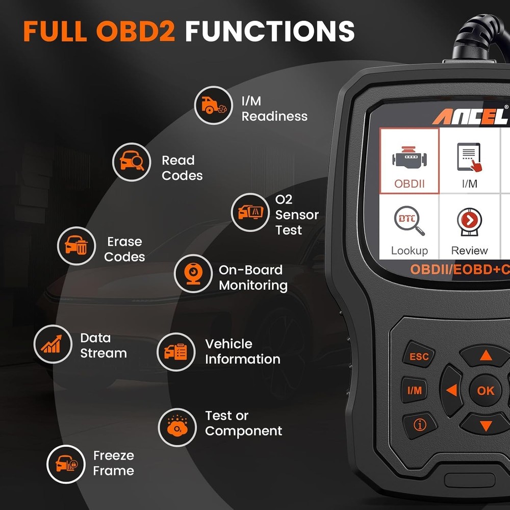AD530 OBD2 Scanner Diagnostic Tool, Universal Check Engine Code Reader