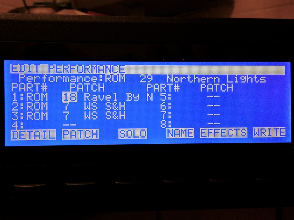 KORG WAVESTATION replacement display - also fits EX + A/D models - easy install