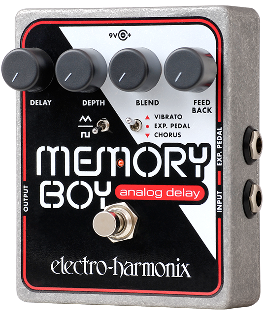 New Electro-Harmonix EHX Memory Boy Analog Delay w/ Chorus/Vibrato Effect Pedal