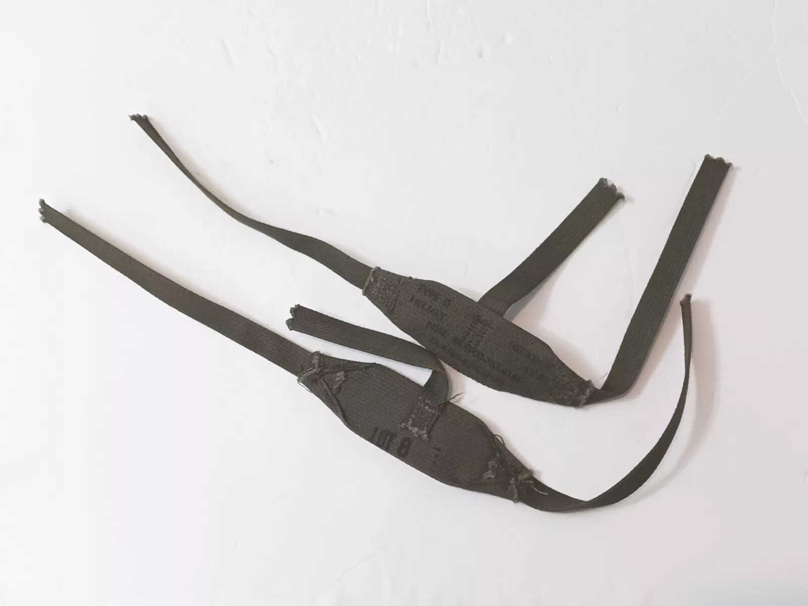 Vintage USGI M1 Helmet Liner Nape Straps Lot Of Two