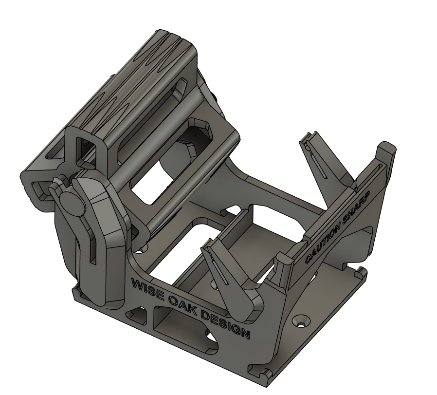 Extra Wide 3 Inch Heavy Duty Desktop Table Top Handheld Packing Tape Dispenser