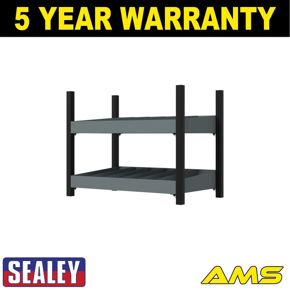 Sealey Modular Storage Mid Unit 2 Compartment Shelve 580mm APMRM4