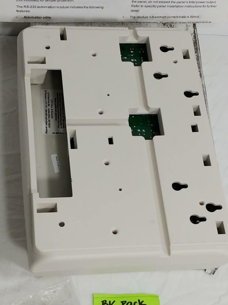 Interlogix 60-783-02 Accessory SB2000 Automation Module RS232