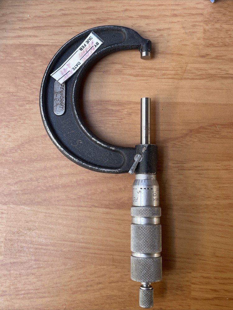 Penncraft 1-2" Outside Micrometer