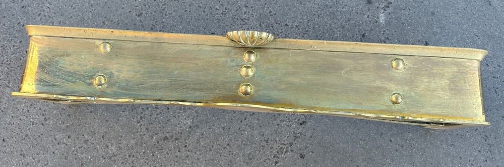 Victorian Brass Fireplace