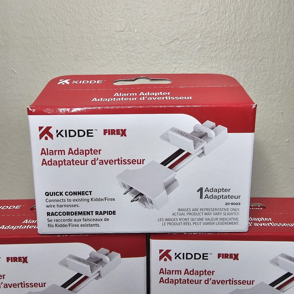 Kidde Quick Connect Smoke Detector Adapter Plug 20-9003 6 Boxes READ DESCRIPTION
