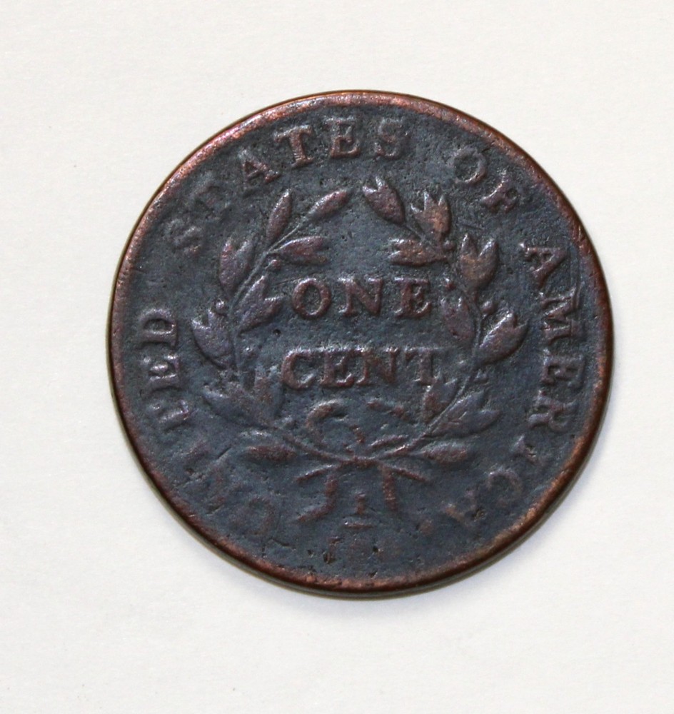 1798 Large Cent - Very Good Condition - Obverse Cleaned !!