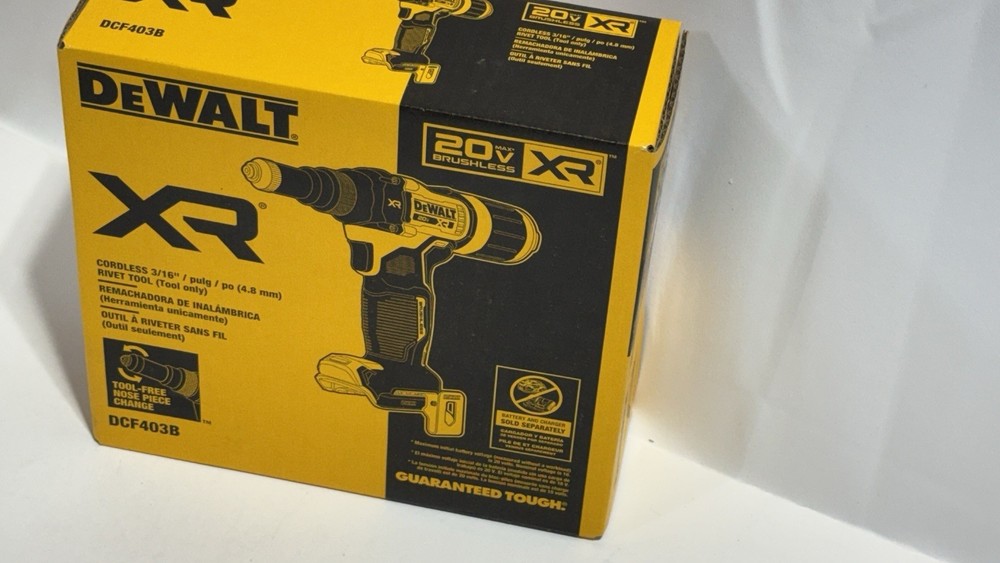 DEWALT 20-Volt MAX Cordless 3/16 in. Rivet Tool (Tool-Only)