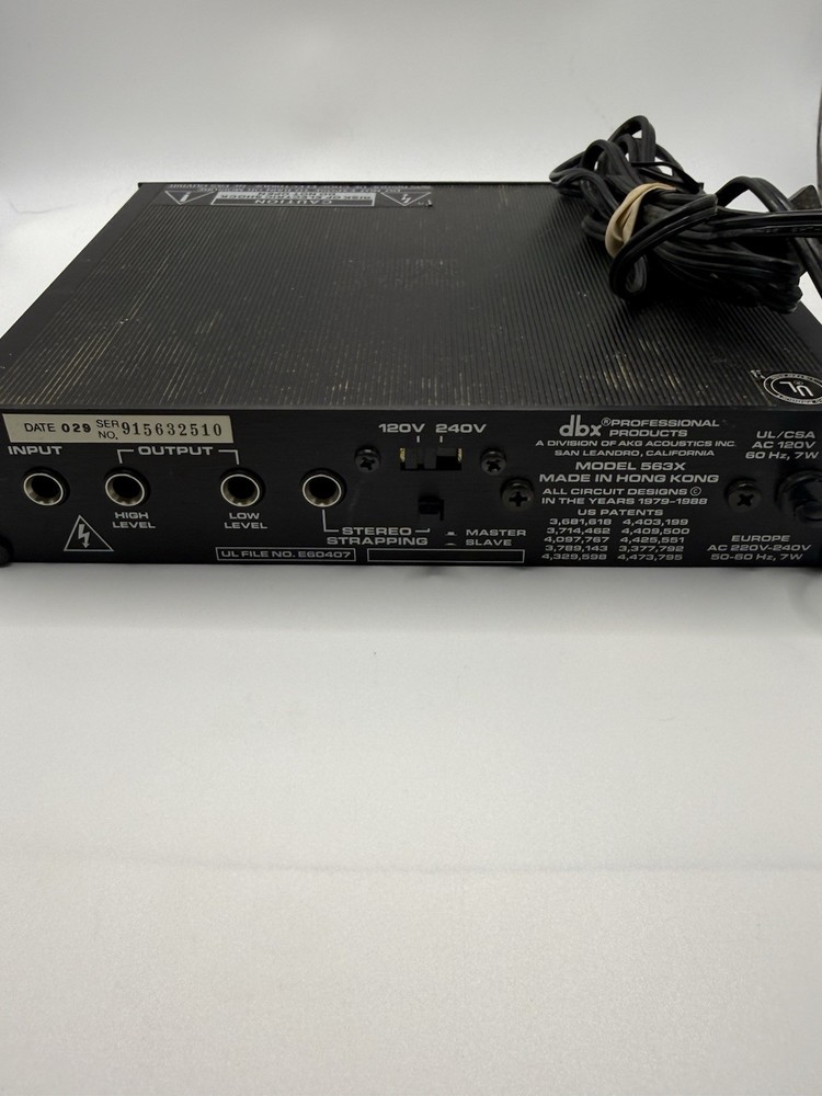 DBX 563X The Silencer Noise Reduction System