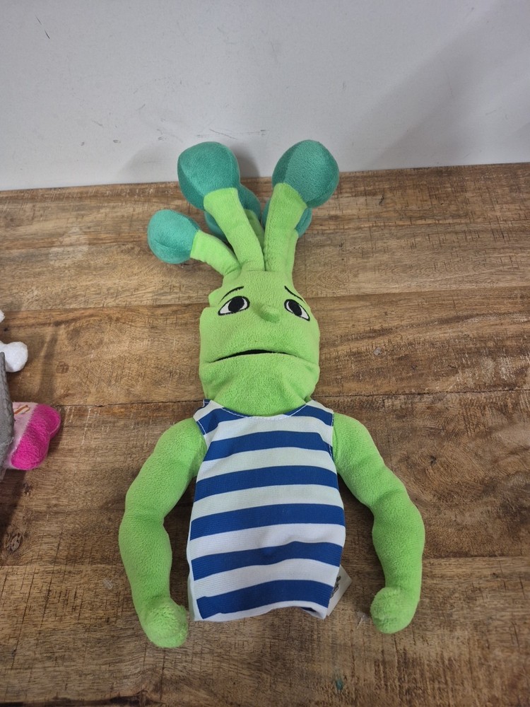 Brian Broccoli Hand Puppet Stuffed 14" Super Sprowtz Vegetable Creative Play