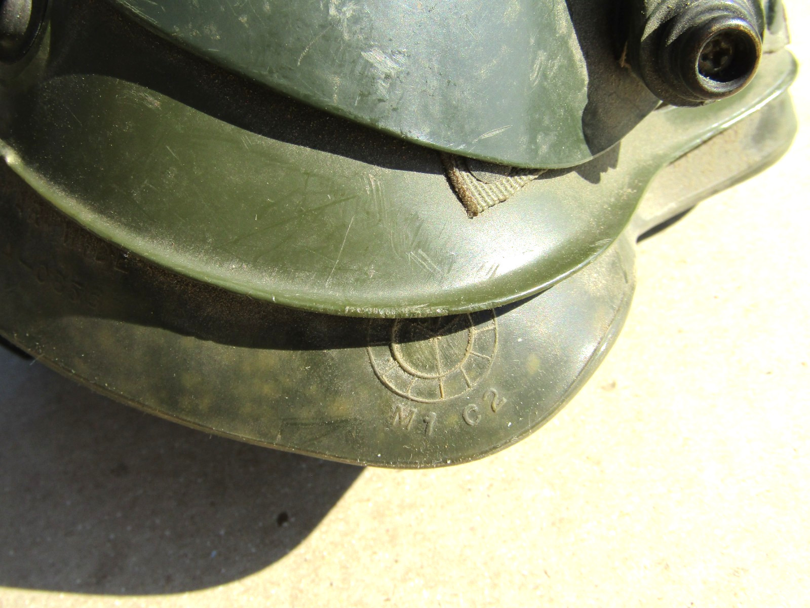 VIETNAM ERA PILOT OXYGEN MASK MBU-5/P SIERRA