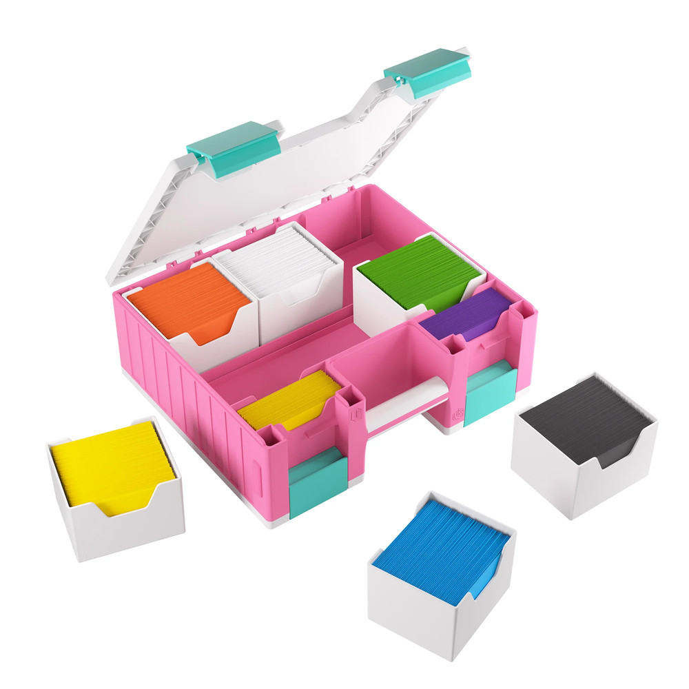 Gamegenic Game Castle Pink/Teal/Clear