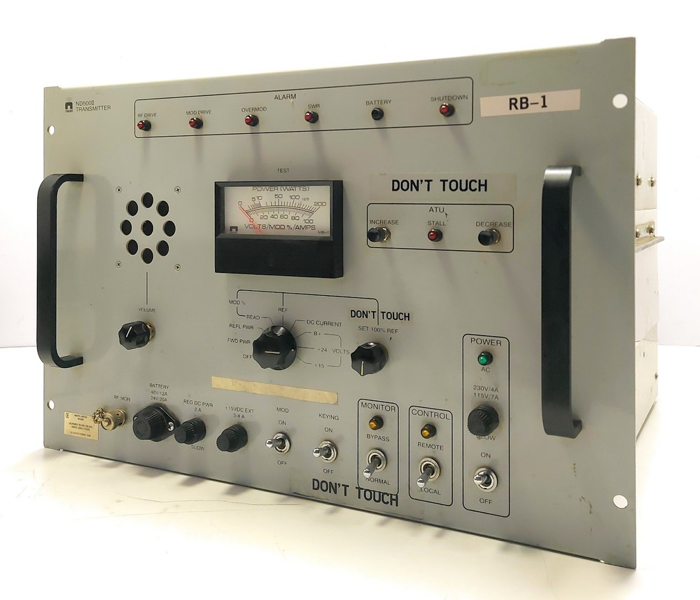 Nautel ND500E Radio Beacon Transmitter RB-1
