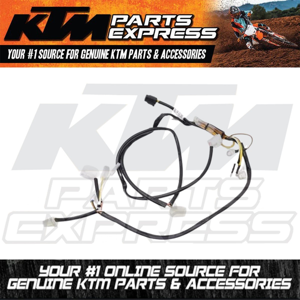 NEW OEM KTM WIRING HARNESS 125 250 300 400 450 525 530 XC XCF XCFW 59411075100