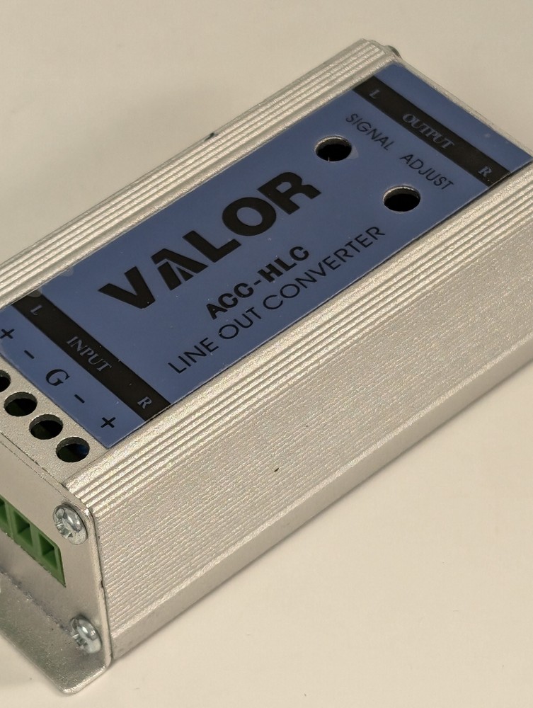VALOR ADJUSTABLE LINE OUTPUT CONVERTER