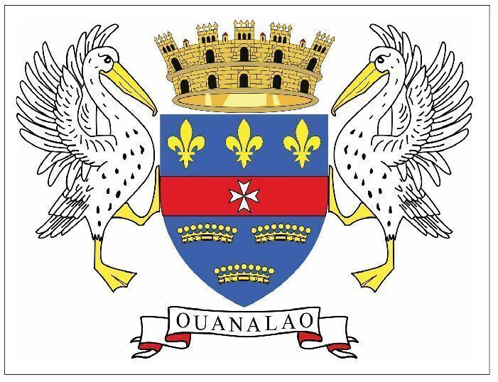 Sint Barth Flag Sticker Decal