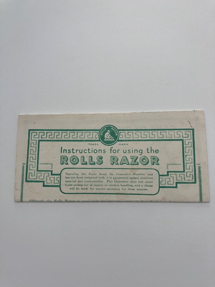 Rolls Razor Imperial No 2 in Original Box, box lid missing one side.
