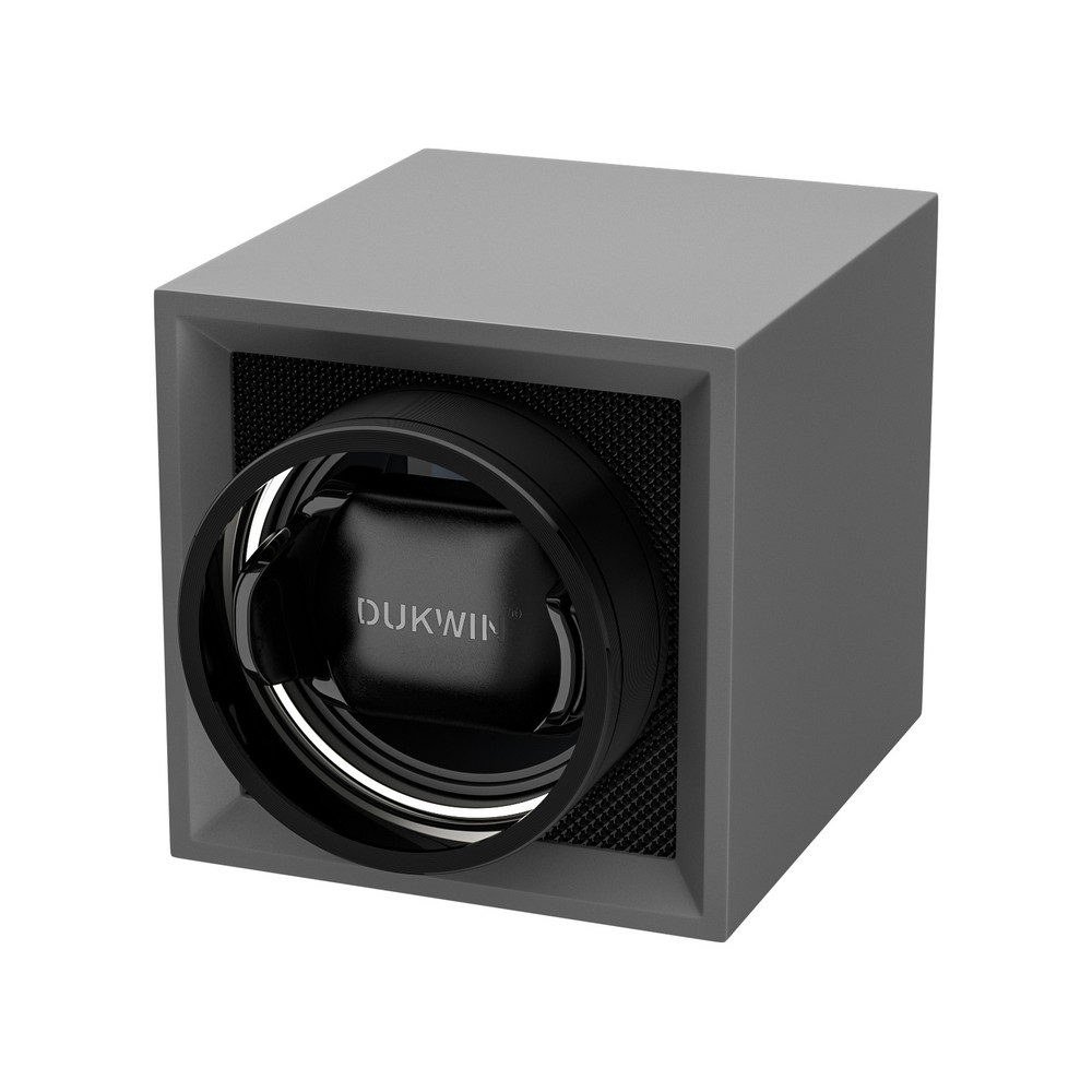 Automatic Single Watch Winder Box Display Storage Case with Dustproof Cover Gift
