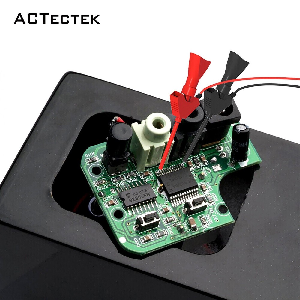 Test Lead Kit Alligator Clip Probe Plug Set + Case for FLUKE Multimeter/Tools