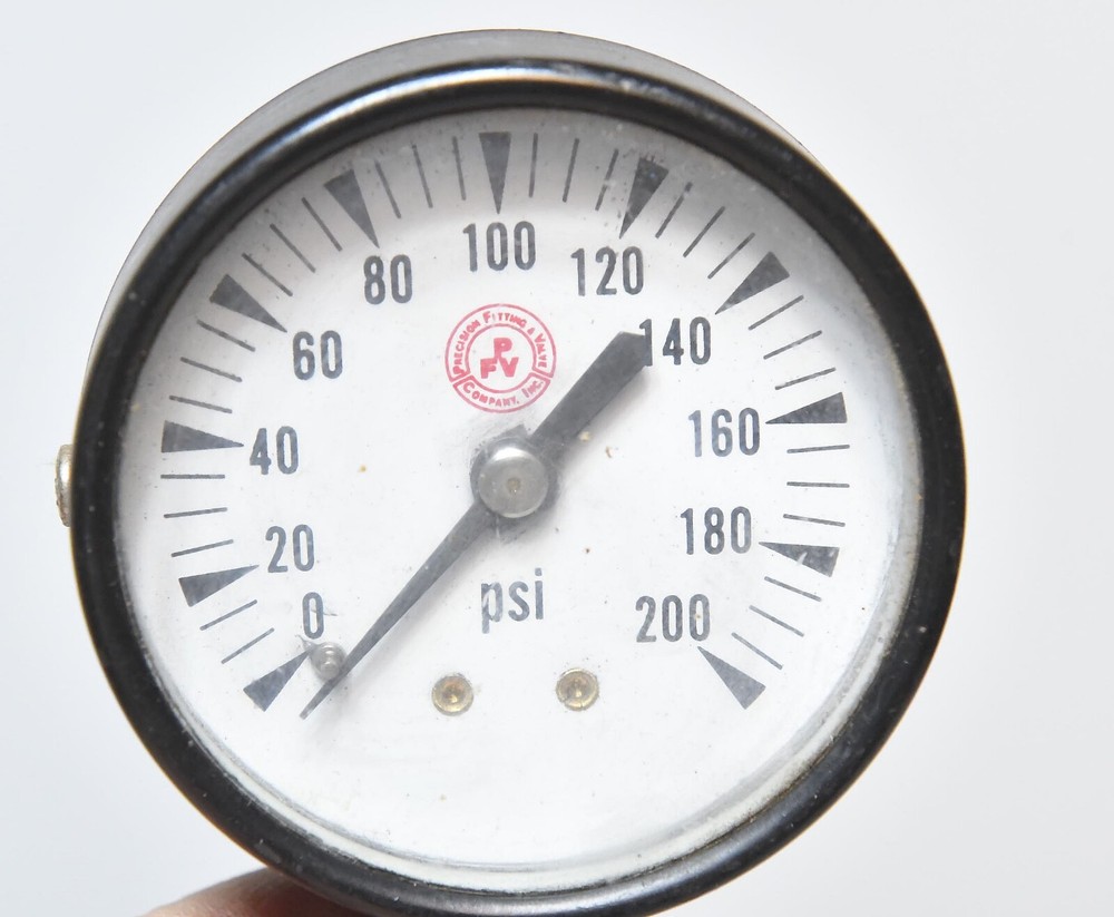 INDUSTRIAL PFV PRESSURE GAUGE STEAMPUNK