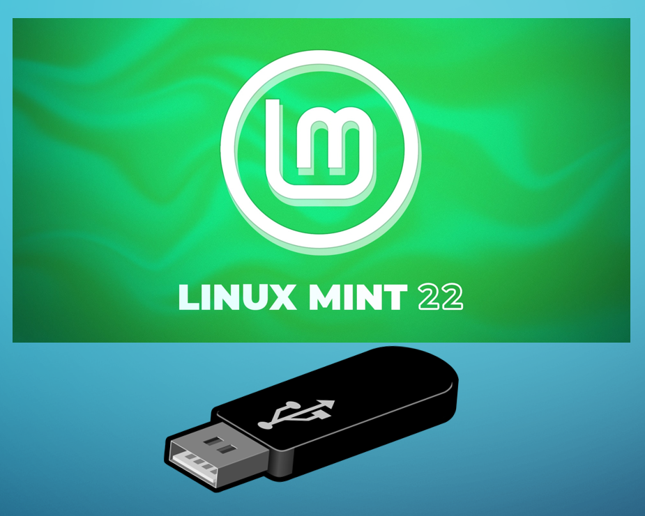 Linux Mint 22 Wilma Cinnamon Edition Linux Bootable Live USB Flash Drive 64Bit