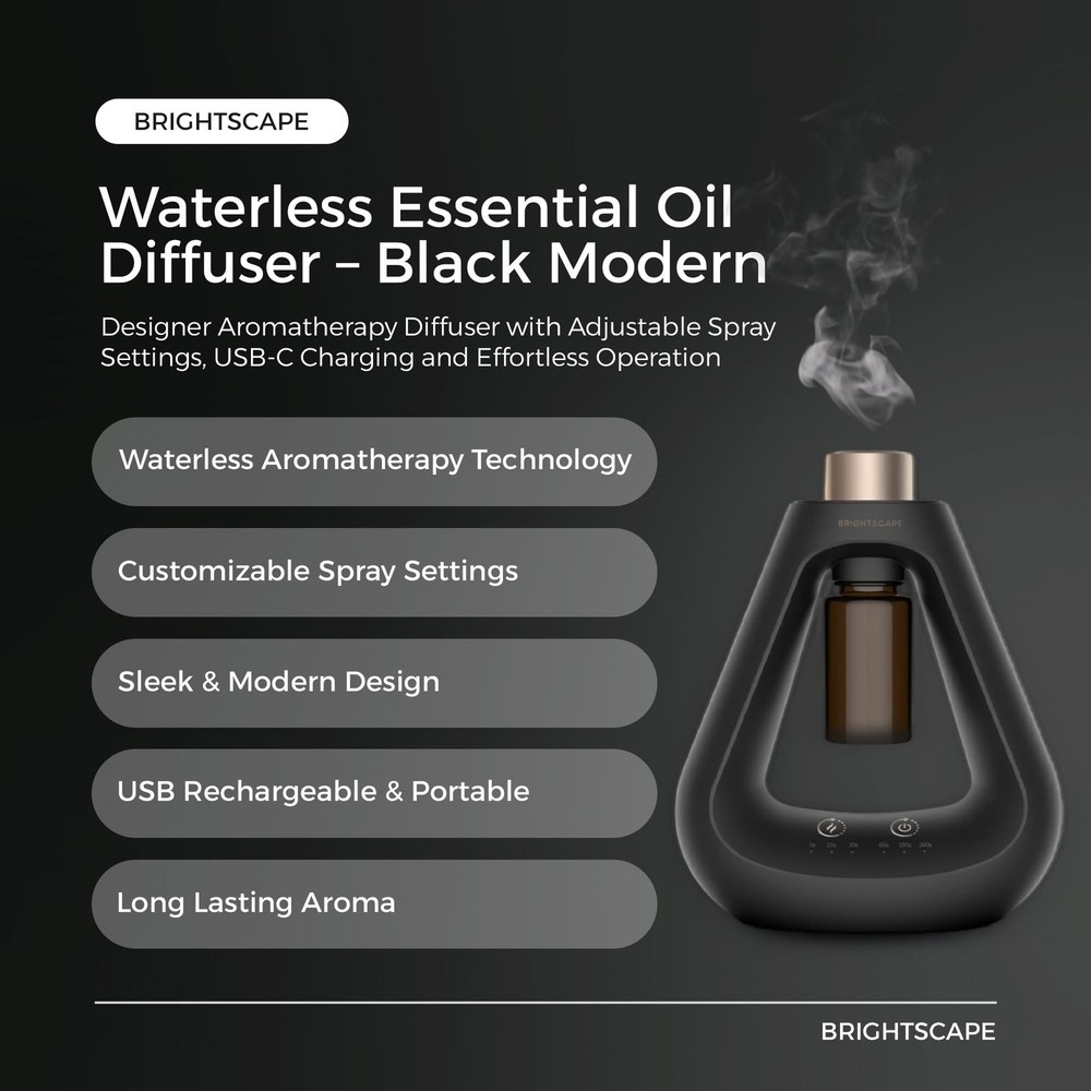 Waterless Diffuser – Battery Operated Hotel Scent Diffuser – Portabl